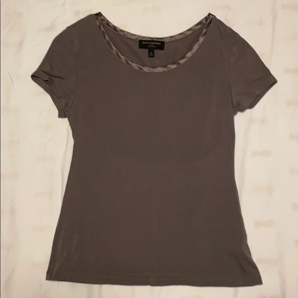 Gray Luxe Touch Top
